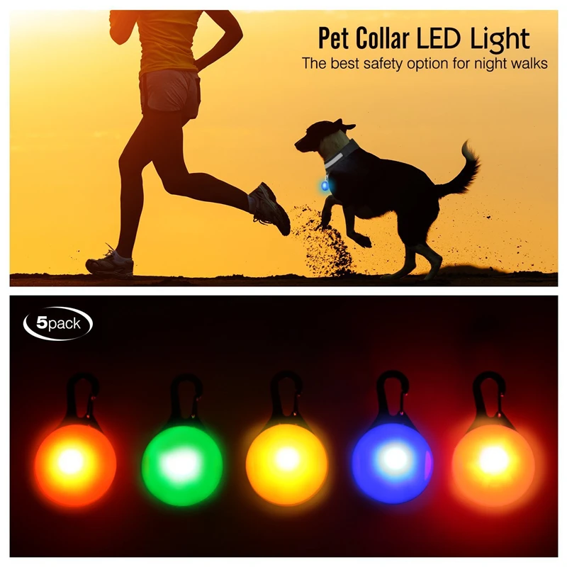Collar Luminoso USB Recargable para Perros con Colgante Desmontable, Luz LED de Lujo Brillante para Perros Pequeños y Gatos, Collar de Seguridad Nocturna, Venta al Por Mayor