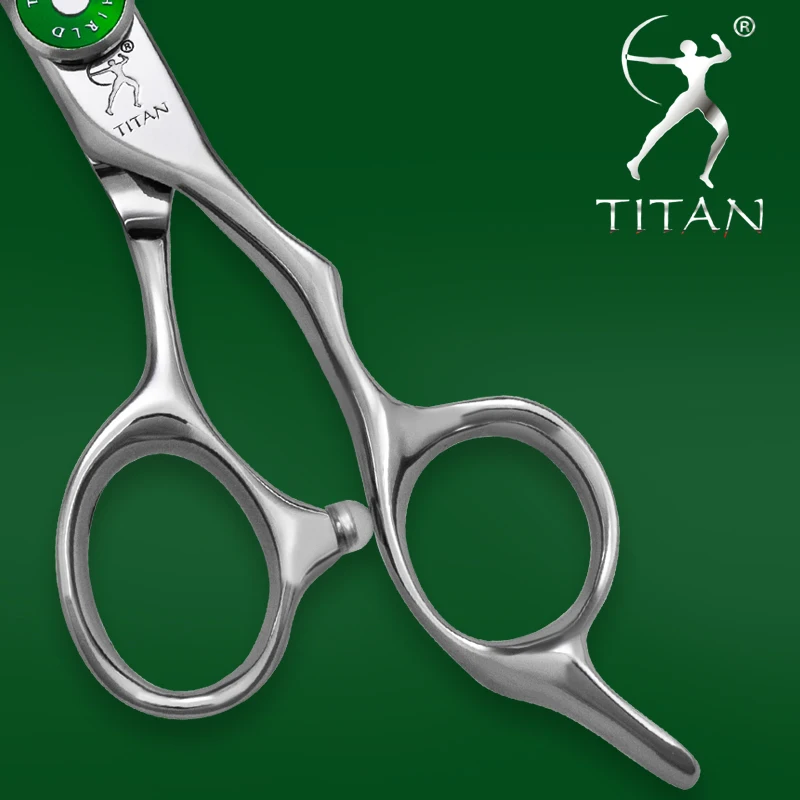 Tijeras de Peluquería TITAN, Herramientas Profesionales de Barbería, Tijeras de Corte y Entresacado, Tijeras para Cabello de 6 Pulgadas, Acero Japonés de Alta Gama CNC