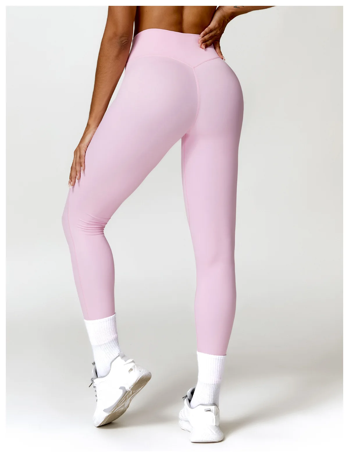 Pantalones de Yoga de cintura alta para mujer, mallas deportivas, mallas de entrenamiento, pantalones para correr, mallas deportivas sin costuras, ropa de gimnasio