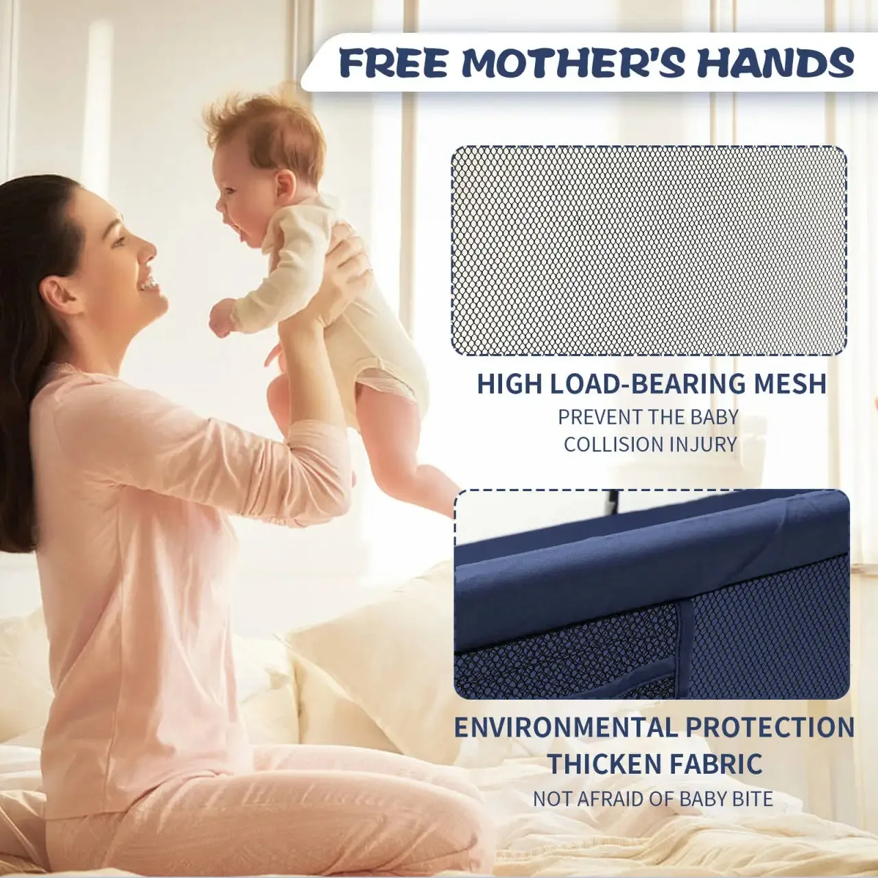 IMBABY-cartel para bebé, parque infantil interior para bebé, parque infantil grande para niños, barrera protectora de seguridad, valla, parque infantil impermeable