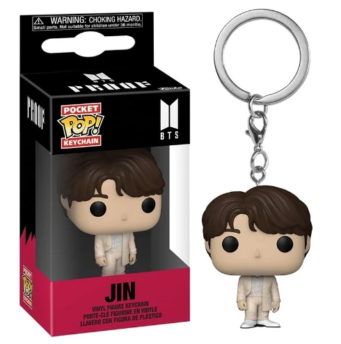 Funko POP-llavero de dibujos animados para hombre, juguetes coleccionables de figuras de acción de vinilo, con bolsillo de J-HOPE V, de V, Sung KOOK, JIMIN Jin