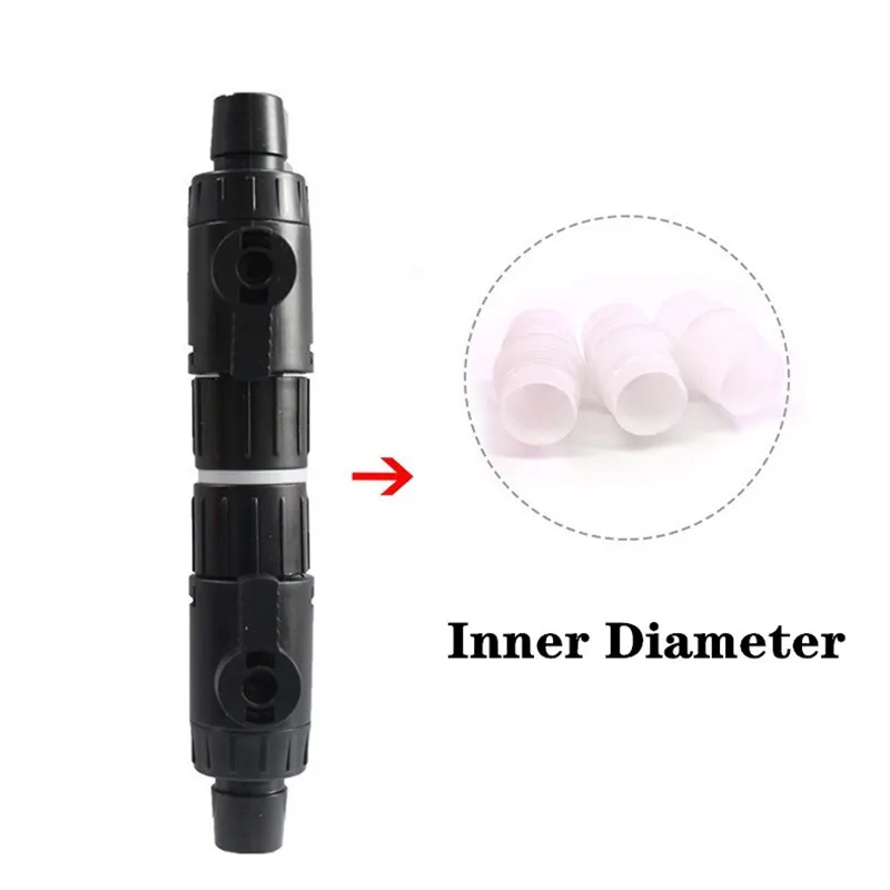 Conector de Liberación Rápida de Doble Válvula de 12/16 mm para Acuario, Conector de Manguera para Pecera, Accesorios para Filtro de Acuario
