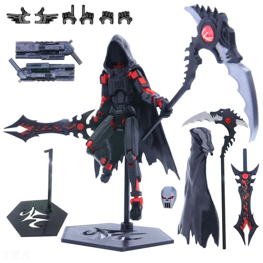 Nuevo Death/Swordsman/Wukong Titan 13 figuras de acción multiarticulado móvil Lucky 13 figura de acción Nova 13 figura de acción simulada