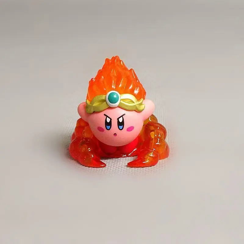 Juego Kirby mago serie figura lindos personajes de dibujos animados adornos de escritorio estatuilla colección de modelos de PVC regalo de cumpleaños para fanáticos