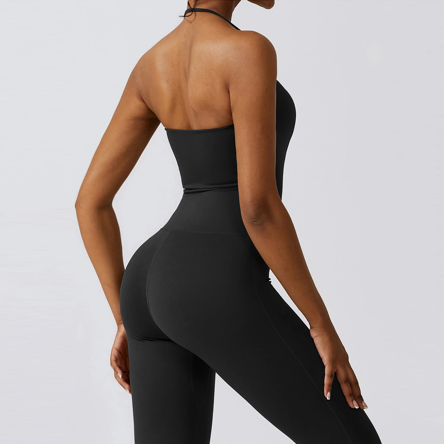 Conjunto Deportivo de Verano sin Mangas para Yoga, Gimnasio, Entrenamiento, Fitness, Mono Deportivo para Mujer, Body Deportivo con Efecto Push-Up