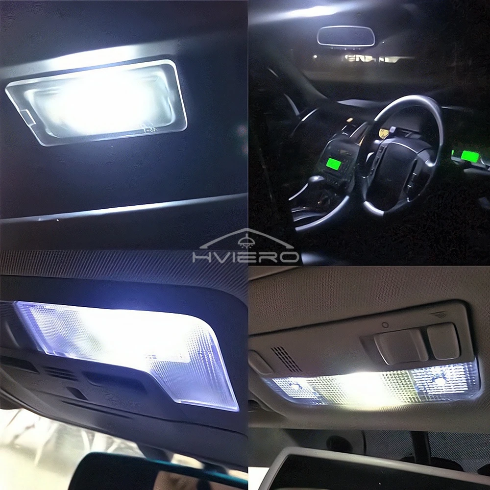 10 Uds T10 W5W 12SMD 1206 cuña de coche LED blanco DC 12V Canbus sin decodificador de errores luces externas lámpara de placa de matrícula Led de respaldo de esquina