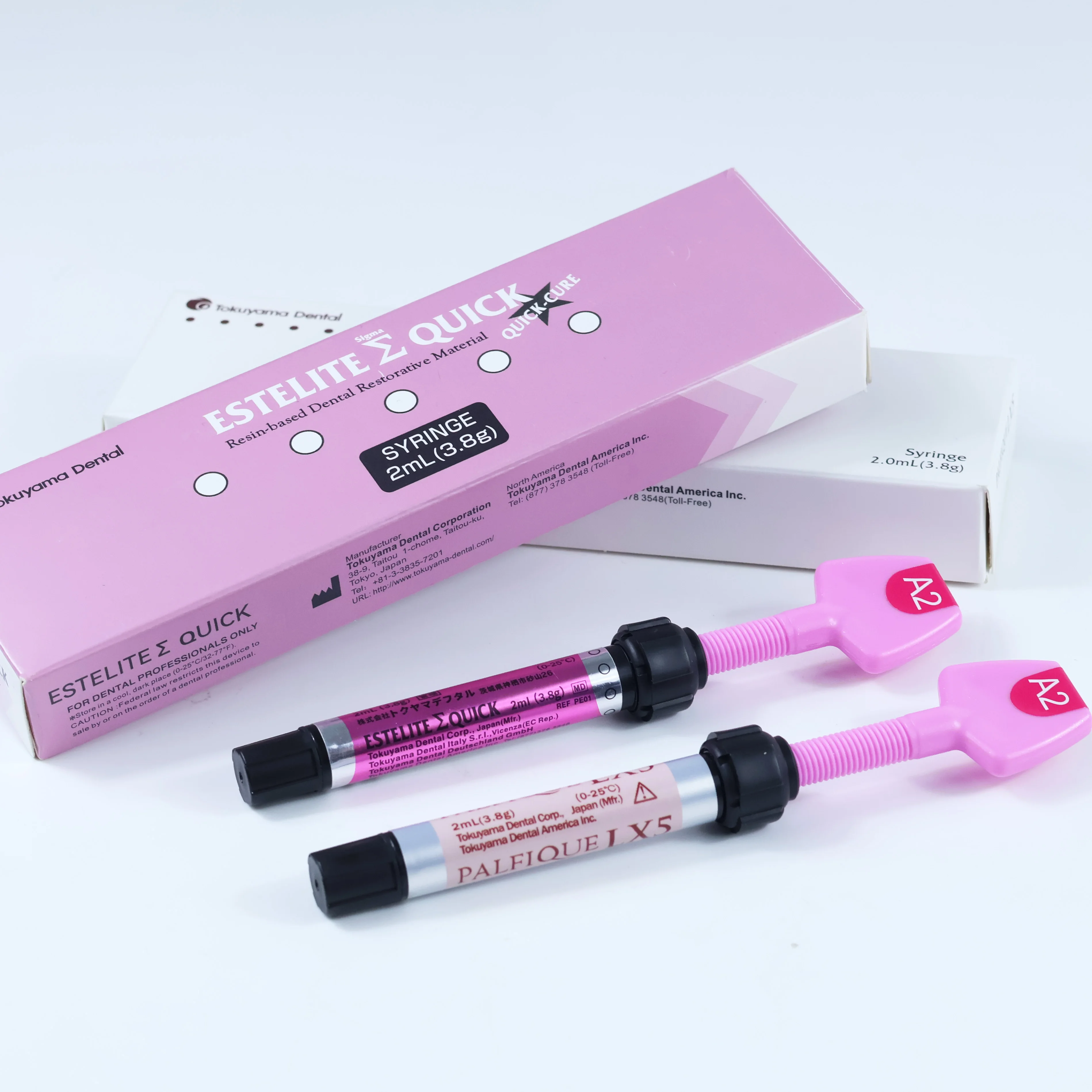 Tokuyama Palfique LX5 Material compuesto de curado ligero de resina restauradora Dental 3,8 g/unidad para uso Dental