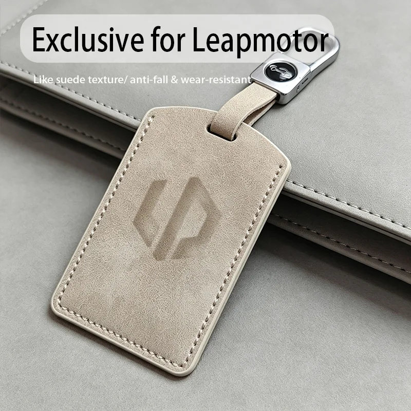 Funda Protectora para Llave de Coche con NFC para Leapmotor C10/B10/C01/C16/C11/B01 2024 2025 2026, Carcasa Duradera de Lujo