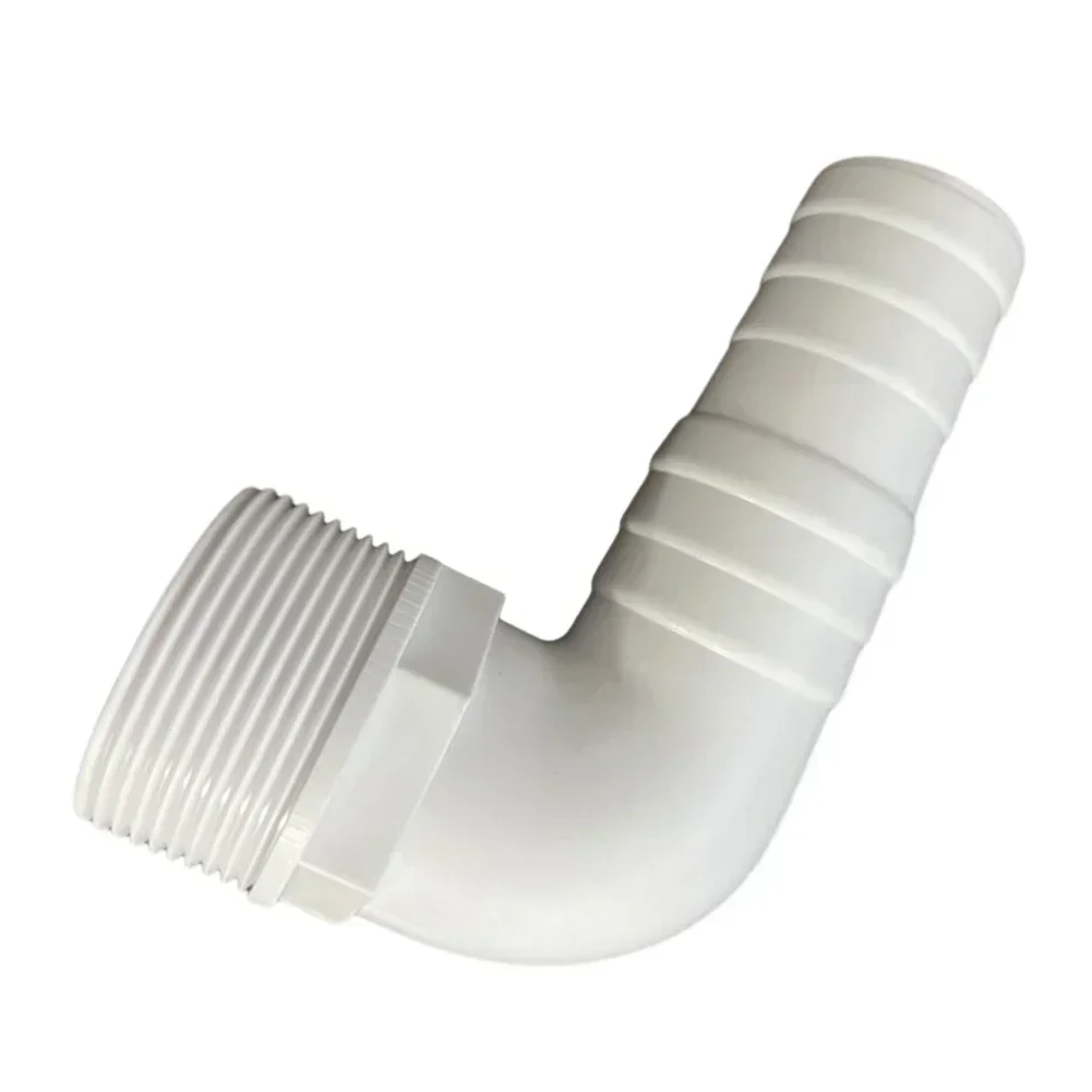 Adaptador de manguera de filtro de piscina para Poolzilla, conector adaptador de codo de piscina de 1,5 pulgadas 89070 con accesorios de tubería roscados de 1,5 pulgadas