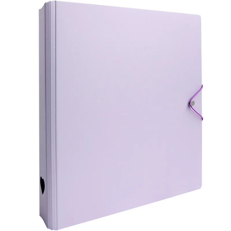 Álbum de fotos A4 de nueve rejillas de gran capacidad, carpeta de almacenamiento y recogida de fotos de 3 pulgadas para tarjetas pequeñas, soporte para sesión fotográfica