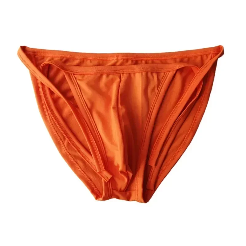 Bañador con cordón para hombre, ropa interior Sexy de tiro bajo con lazo lateral, Tanga para surfear, ropa de playa