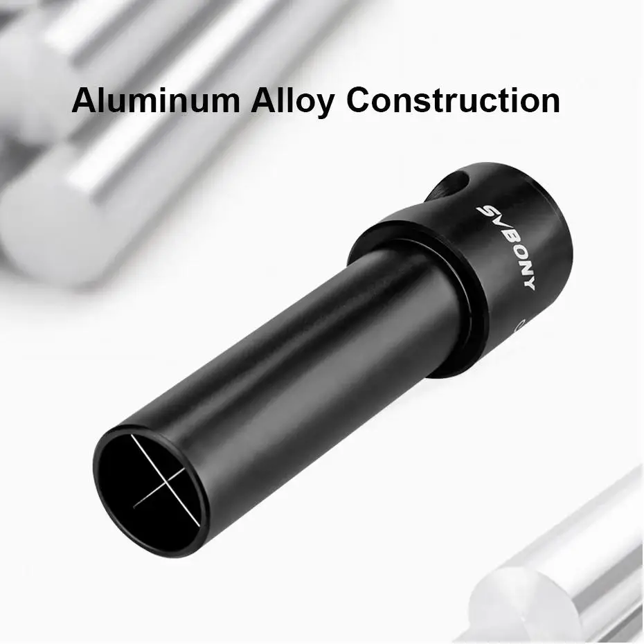 Ocular de colimación SVBONY Cheshire de 1,25 pulgadas para telescopio newtoniano SCT, accesorio para telescopio astronómico SV197