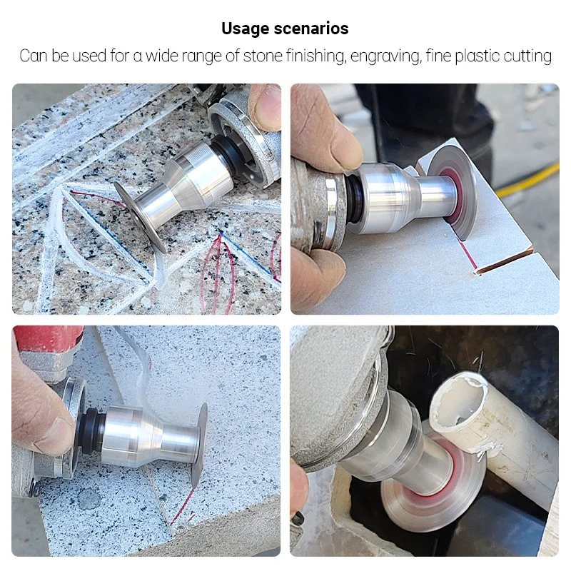 5 Discos de Corte de Diamante Mini M14 M10 para Granito, Mármol y Piedra, Herramienta para Amoladora Angular, para Tallar, Grabar, Mampostería y Bricolaje