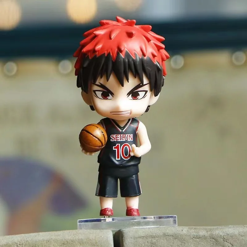 Figuras de acción de baloncesto de Kuroko, estatua de Kuroko Tetsuya Kagami Taiga, modelo de PVC, colección de equipo de baloncesto, juguete para niños, 1 Buah