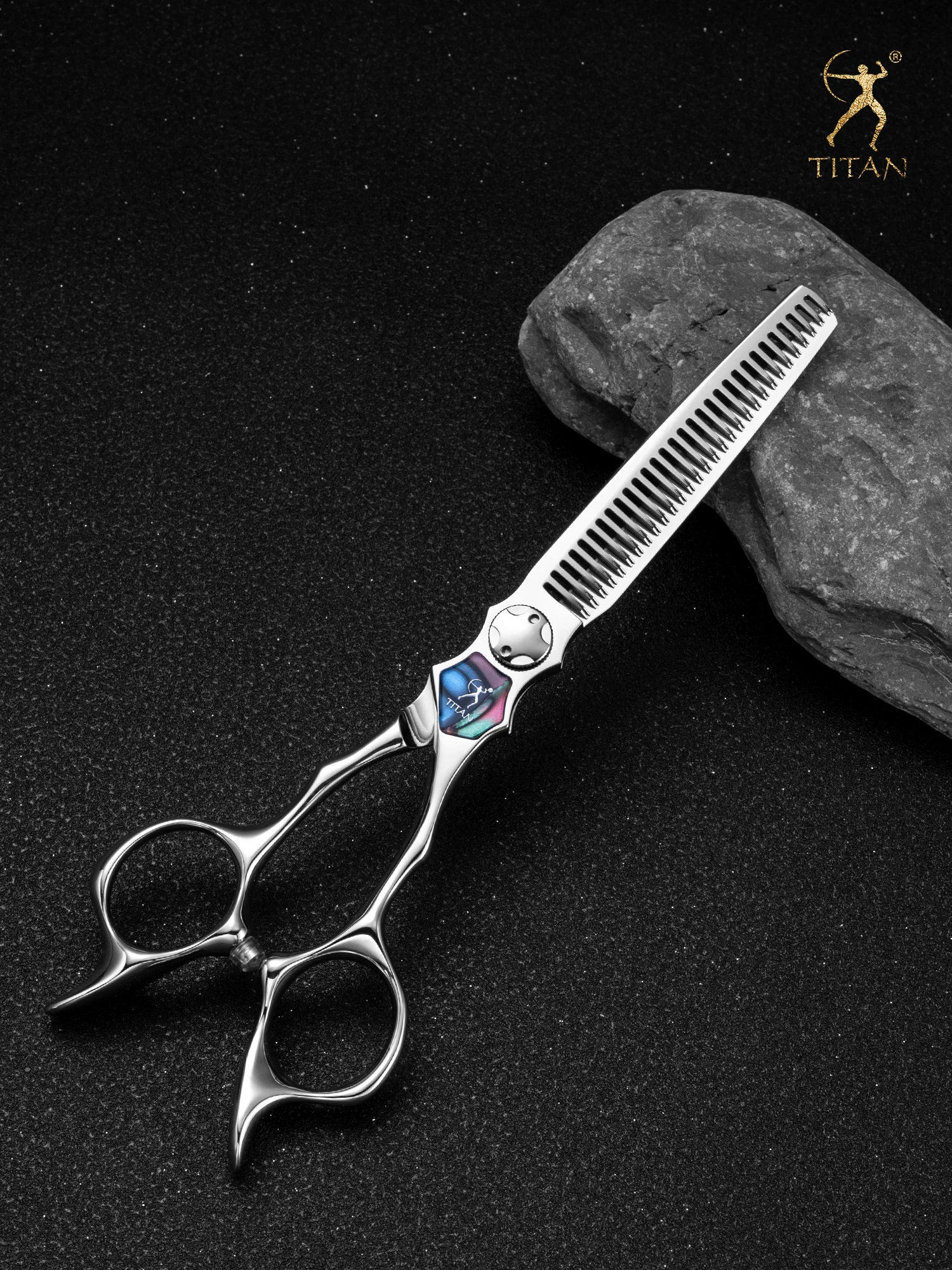 Titan CNC Skill 5,5,6,0 pulgadas peluquería herramientas profesionales de peluquero peluquería corte adelgazamiento tijeras de cabello