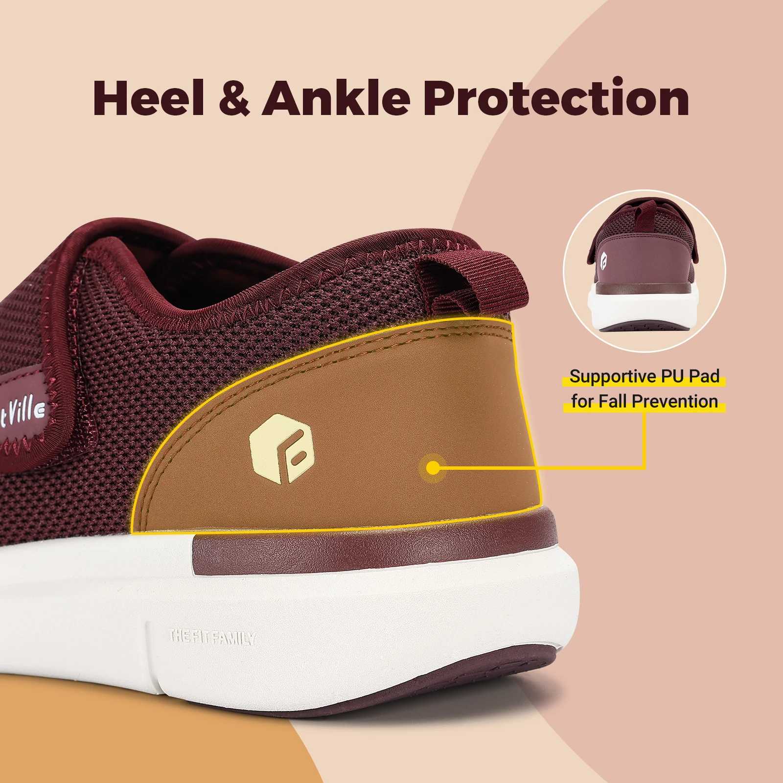 FitVille Zapatos para diabéticos extra anchos para mujer, zapatos para caminar ajustables para personas mayores, ortopédicos, pies anchos, alivio del dolor en el pie hinchado