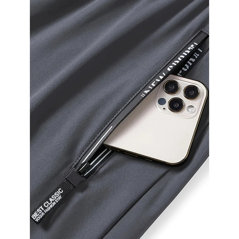 Pantalones deportivos para hombre, bolsillos con cremallera, pantalones deportivos elásticos para correr, uso diario, pantalones casuales, Jogger, fútbol, pesca, regalo, gimnasio