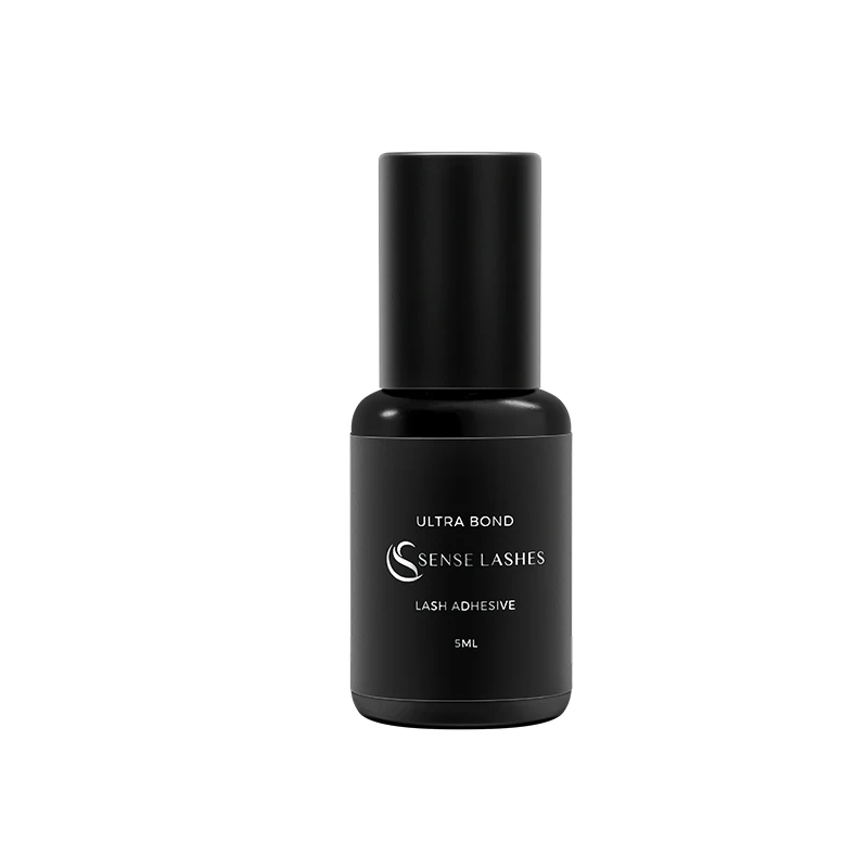 SENSE LASHES 10 Botellas de Pegamento para Pestañas de 5ml, Adhesivo para Extensiones de Pestañas