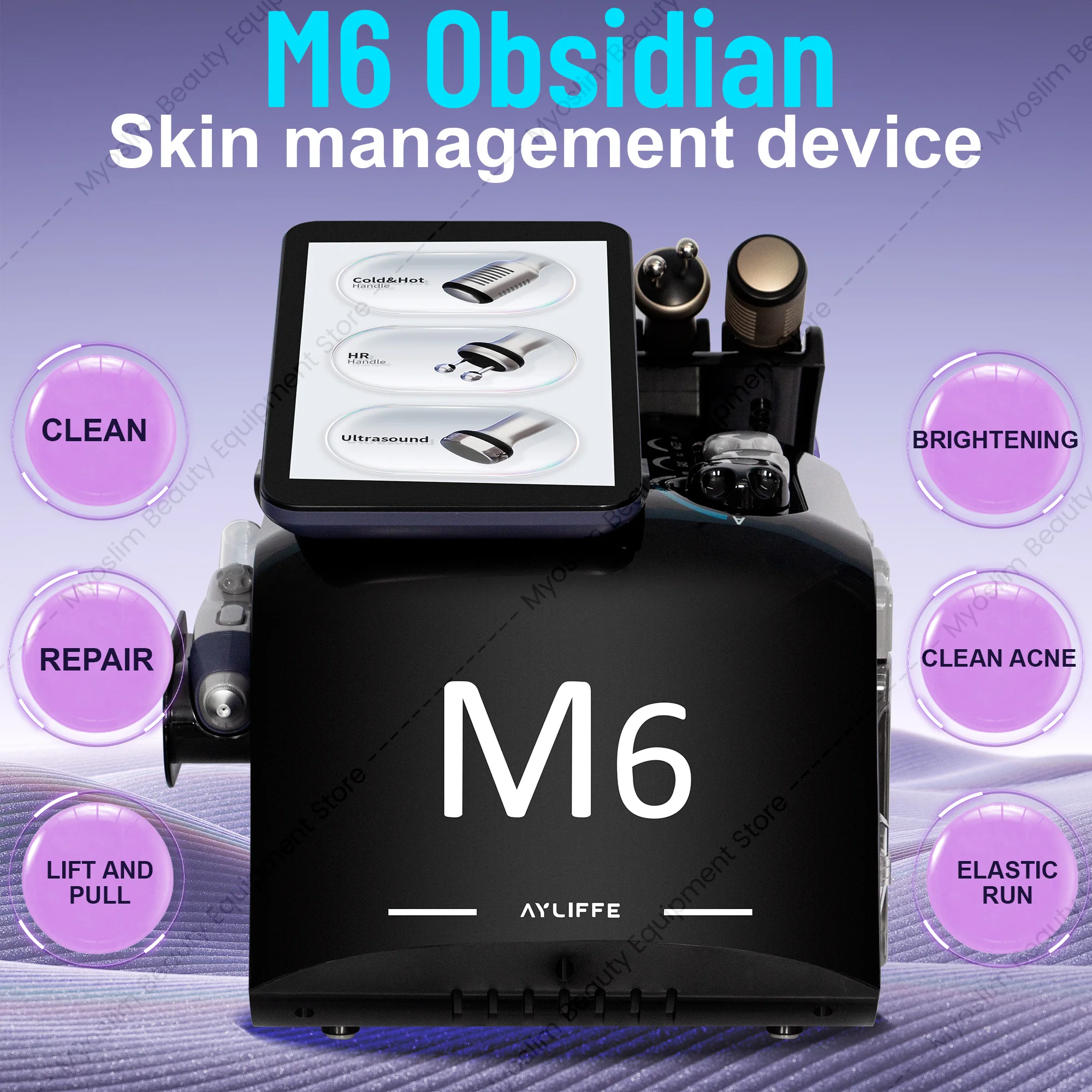 Máquina de Hidrodermoabrasión M6 Hydri para el Cuidado de la Piel, Limpieza Facial Profunda, Lifting Facial, Equipo de Belleza para Spa y Salón