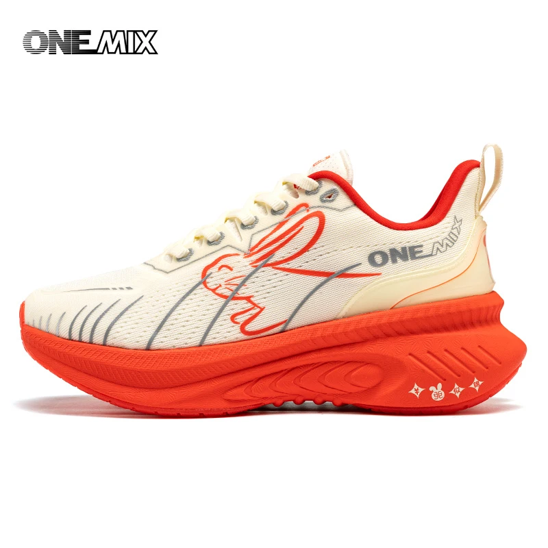 ONEMIX 2026, Nuevas Zapatillas Deportivas con Amortiguación, para Correr, Resistentes, para Hombre, Antideslizantes, Transpirables, Ligeras, para Deportes al Aire Libre