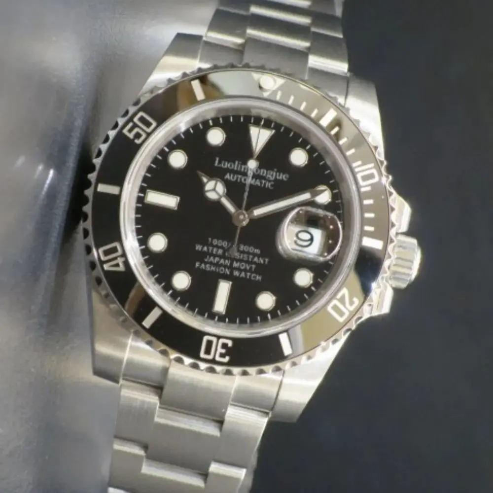 Reloj de Lujo de Alta Gama para Hombre, Reloj Mecánico Automático de Estilo Ejecutivo, Reloj de Moda para Fiestas, Reloj de Pulsera de Marca Elegante y Moderno, Adecuado para Diversas Ocasiones, Reloj de Regalo de Cumpleaños Elegante y Exquisito
