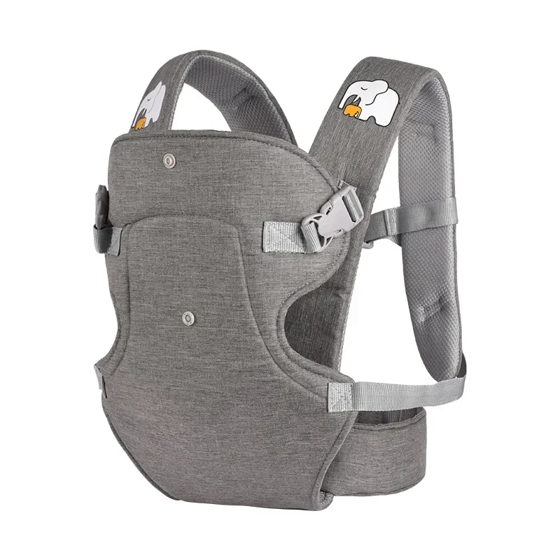 Correa de hombro para bebé, mochila portátil con correa para niños, hombro grueso, Sudadera con capucha ergonómica, correa para bebé de canguro