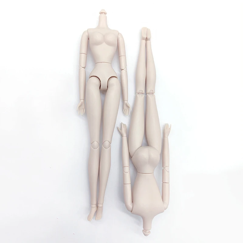 1/6 30cm piel blanca cuerpo de muñeca articulado móvil cuerpo de muñeca articulado alto desnudo modelo de figura de muñeca
