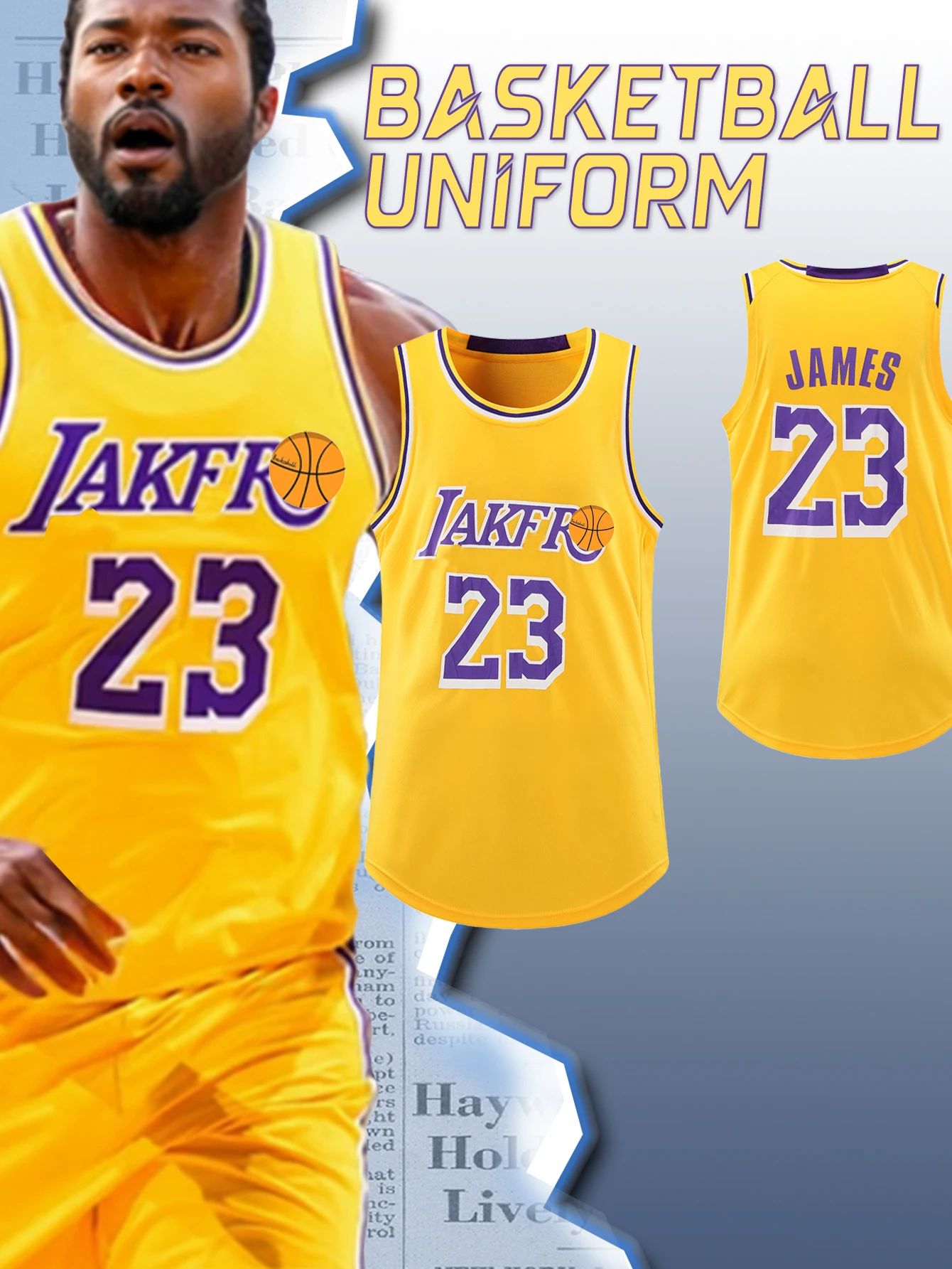 Camiseta de baloncesto, camiseta de baloncesto de malla, top deportivo de baloncesto, top de uniforme de baloncesto de equipo