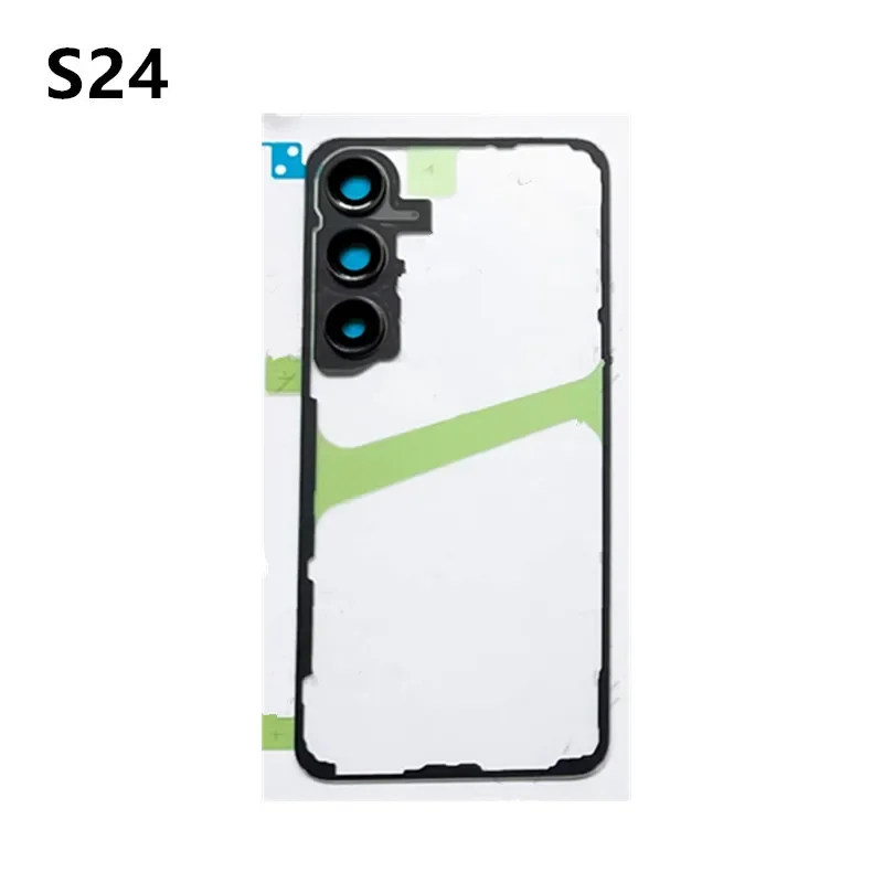 Carcasa S928 S926 S921 para Samsung Galaxy S24 S23 Ultra Plus, Tapa Trasera Transparente para Reparación de Batería + Lente de Cámara
