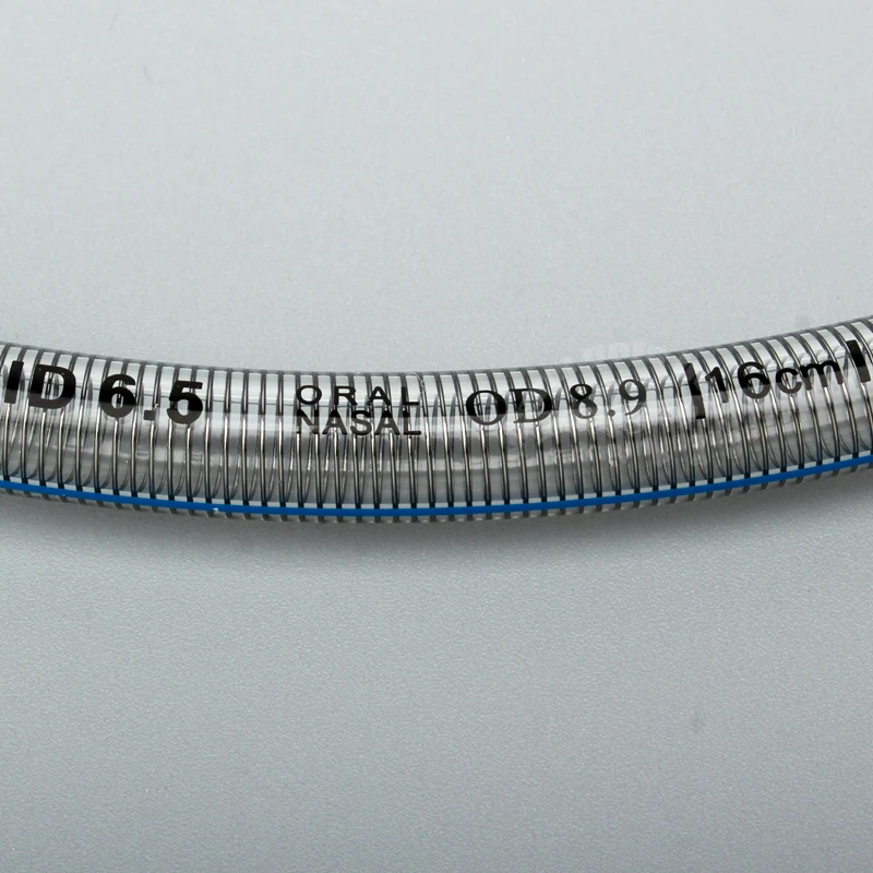 Tubo endotraqueal reforzado con estilete de intubación endotraqueal de 2,5-10 mm con manguito de presión