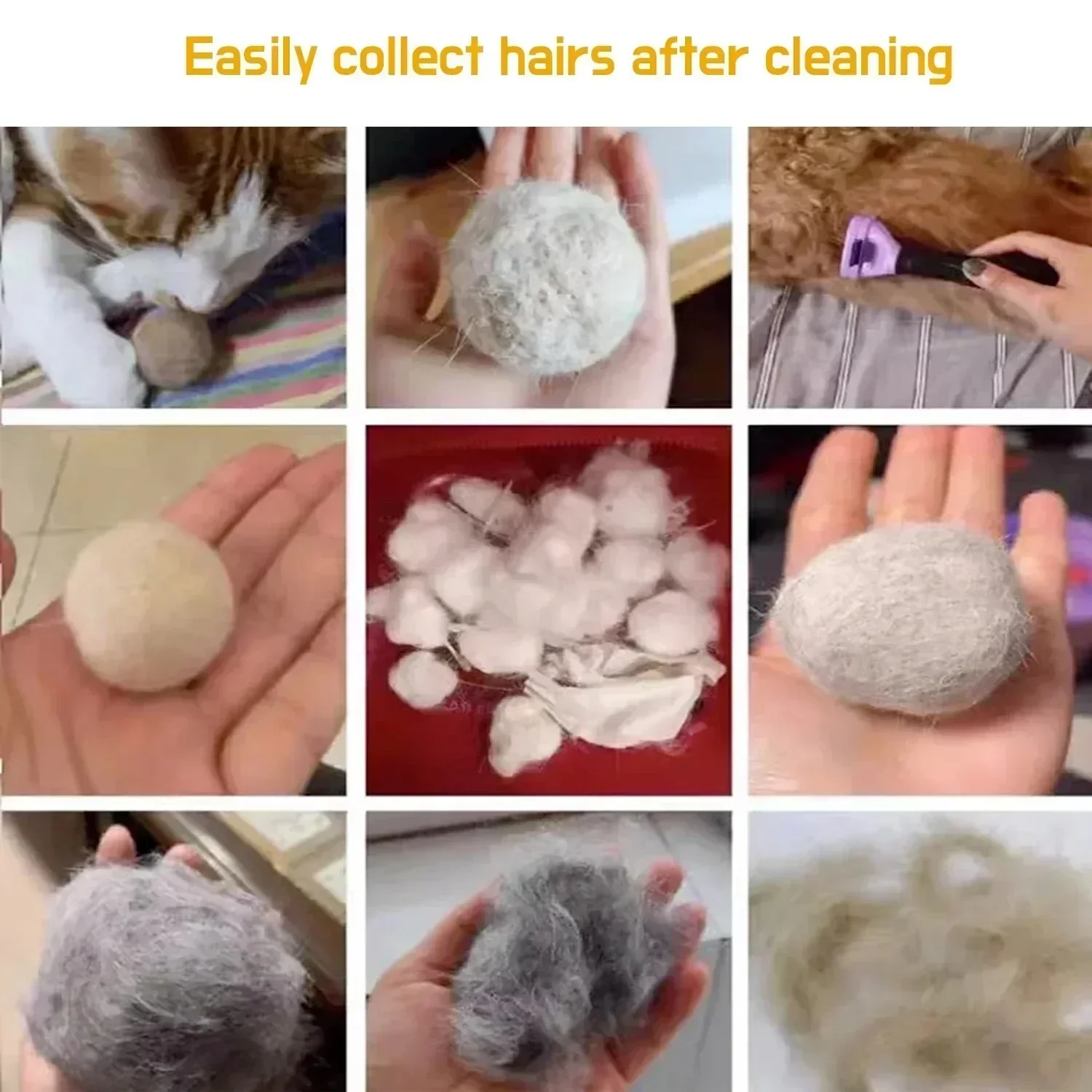 Peine de depilación para perros grandes, cepillo para perros grandes, cepillo de aseo para mascotas, peine para gatos, peine de masaje para perros, removedor de pelo para gatos, limpieza y aseo