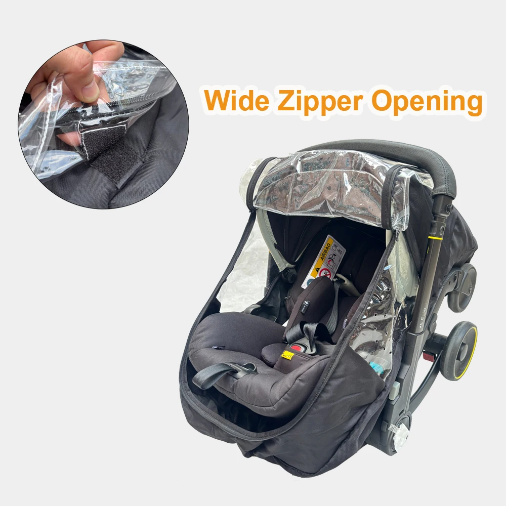 Funda impermeable, impermeable, cubierta antipolvo compatible con Doona X Doona I Doona + asiento de coche y cochecito