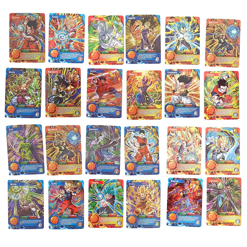 Figuras de Dragon Ball en Caja Sorpresa, Llavero de Goku y Vegeta Super Saiyan, Juguetes Coleccionables de Anime en PVC para Regalos