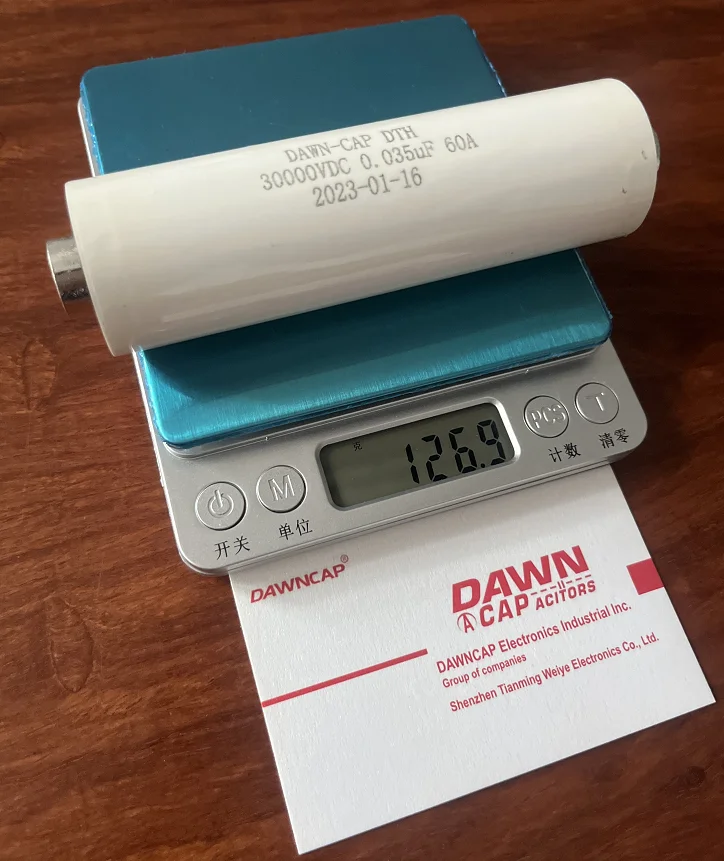 Condensador de potencia del ventilador DAWNCAP 0.035UF 35000PF 20000V condensador de voltaje ultraalto
