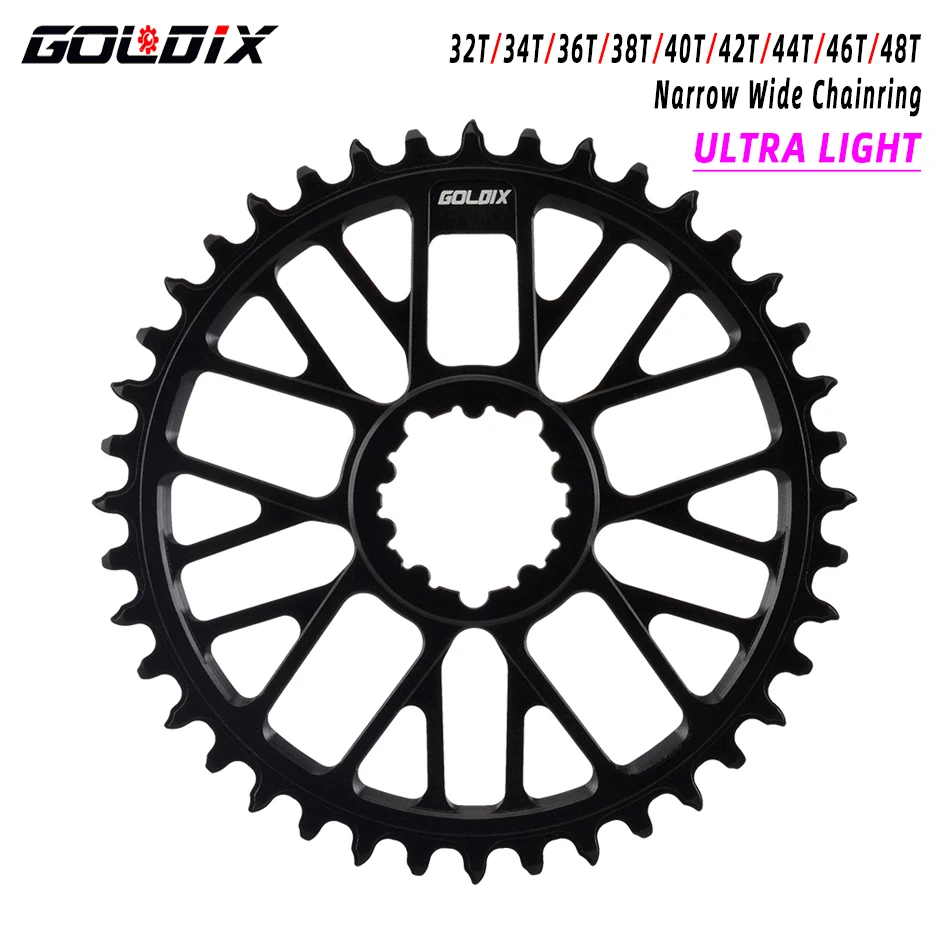 GOLDIX-bielas de bicicleta de carretera ultraligeras BSA BB92, manivela de carretera de grava MTB, corona de cadena 50-34T para Sram xx1, 170/175mm