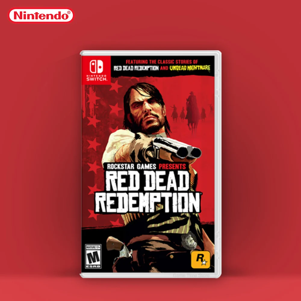 Red Dead Redemption ofertas de juegos Nintendo Switch Game Deals 100%, tarjeta de juego física Original, género de acción, 1 jugador para consola de juegos Switch