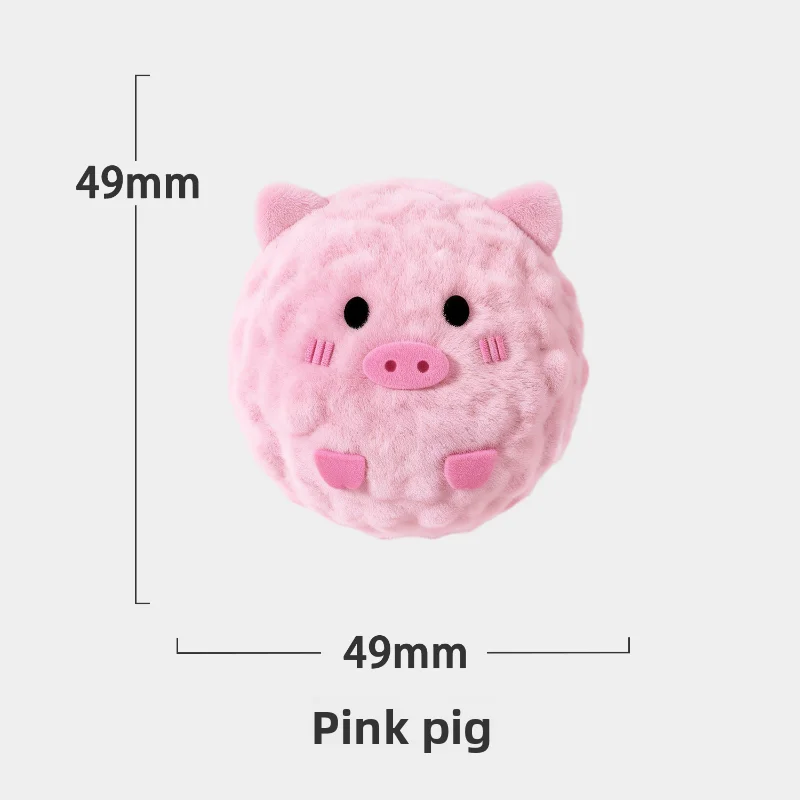 Mini Pelota de Peluche con Sonido para Perros, Diseño de Animalito, Resistente a Mordidas, Interactiva, Juguete de Buscar y Entregar, Alivia la Ansiedad en Cachorros