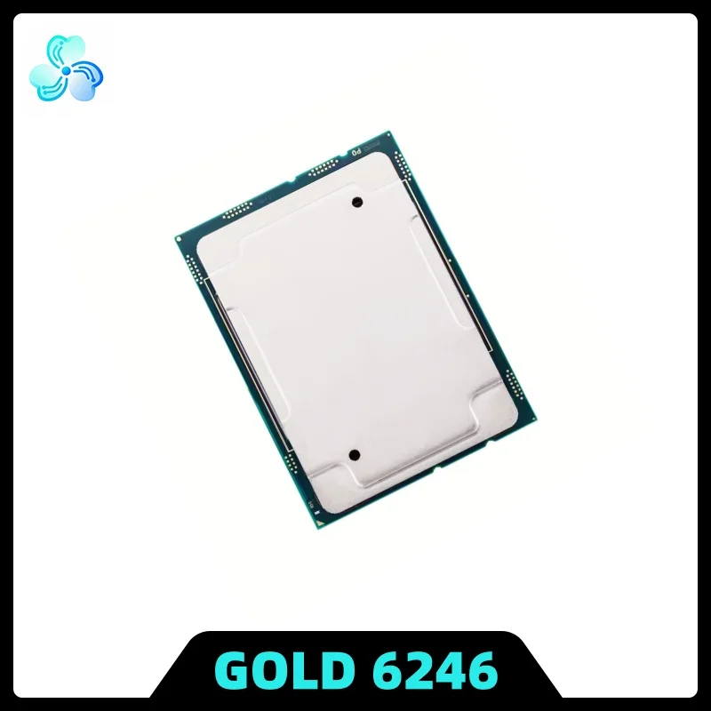 Procesador Xeon Gold 6246 CPU SRFPJ 3.3GHz 24.75MB 12 Núcleos 24 Hilos 165W LGA3647 para Placa Base de Servidor GOLD6246