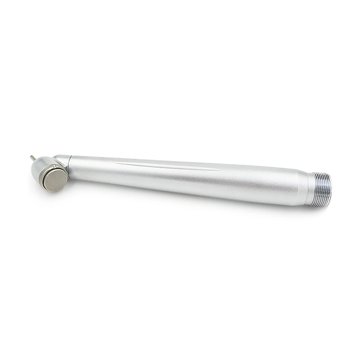 Pieza de mano dental de alta velocidad con LED, 45 grados, generador eléctrico integrado, botón pulsador, cabezal pequeño, pulverización de agua individual, 2/4 orificios