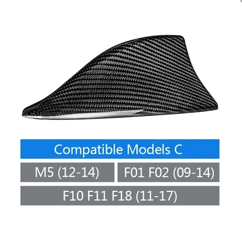 Cubierta de Antena de Aleta de Tiburón para BMW F10 F11 F22 F30 F34 F80 F87 F32 F36 F82 F01 G11 G20 G12 G30 M5 2 3 4 5 7 M2 M3 M4 M5