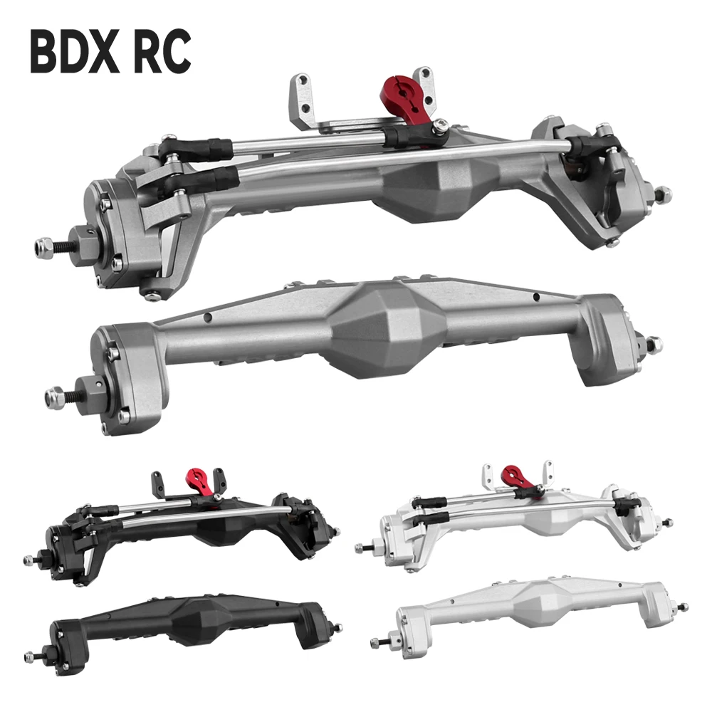 1/10 RC Crawler totalmente de Metal eje de Portal delantero y trasero para Axial Capra 1,9 UTB AXI03004 Buggy F9 Wraith 90018 RR10 pieza de mejora