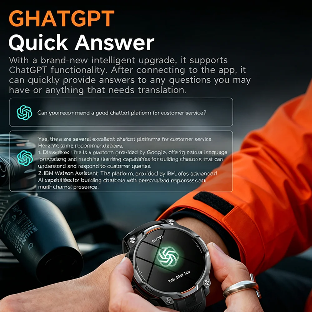 Nuevo Reloj Inteligente con GPS y Mapa Offline para Exteriores, Resistente al Agua IPX8, Más de 100 Deportes, Brújula LED, Altímetro, AMOLED, Llamadas Bluetooth