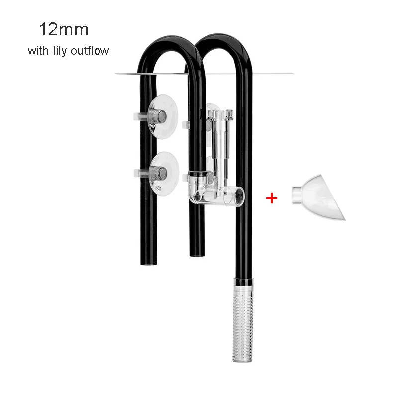 AQUAPRO Inflow Outflow entrada salida Skimmer plástico pecera accesorios planta tubo acuario agua Filtro pecera Set Akvarium