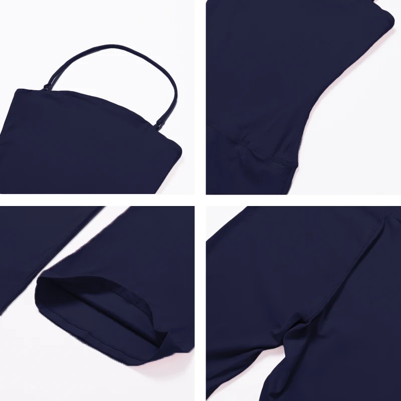 Nuevo mono de yoga sin mangas para mujer, overol acampanado para gimnasio, ropa deportiva con cuello halter y espalda descubierta para mujer