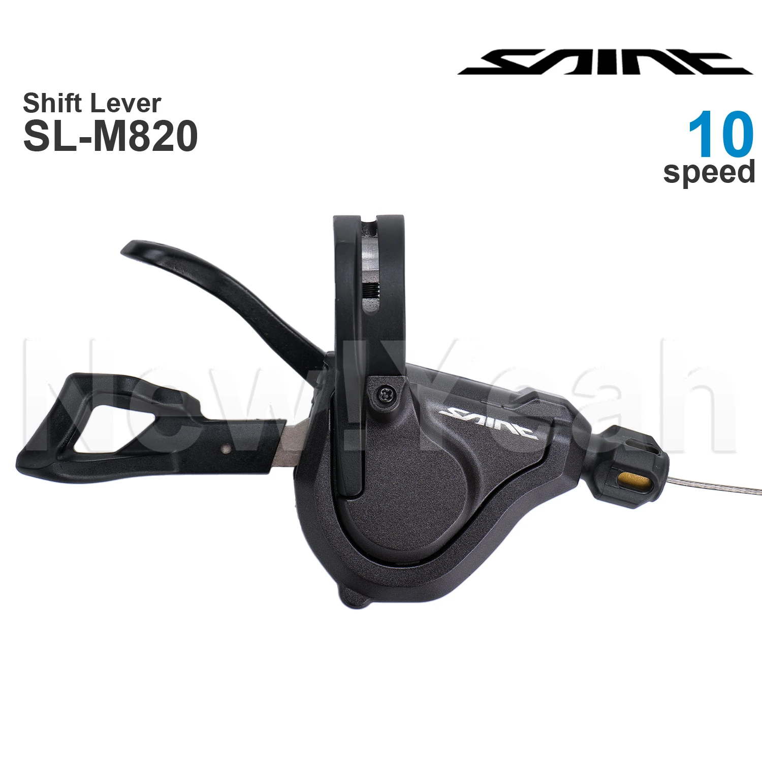 Grupo Shimano Saint M820 de 10 velocidades con palanca de cambios SL-M820 y desviador trasero RD-M820-SS, piezas originales de 10 velocidades.