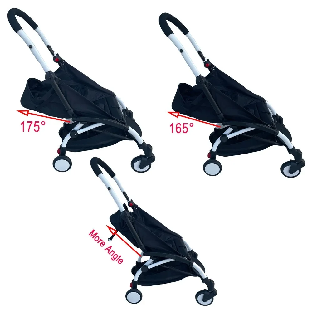 COLU KID ®   Accesorios para cochecito de bebé, asiento acolchado para cochecito Babyzen Yoyo Yoyo2, tela de lino de 175 grados, Material Original