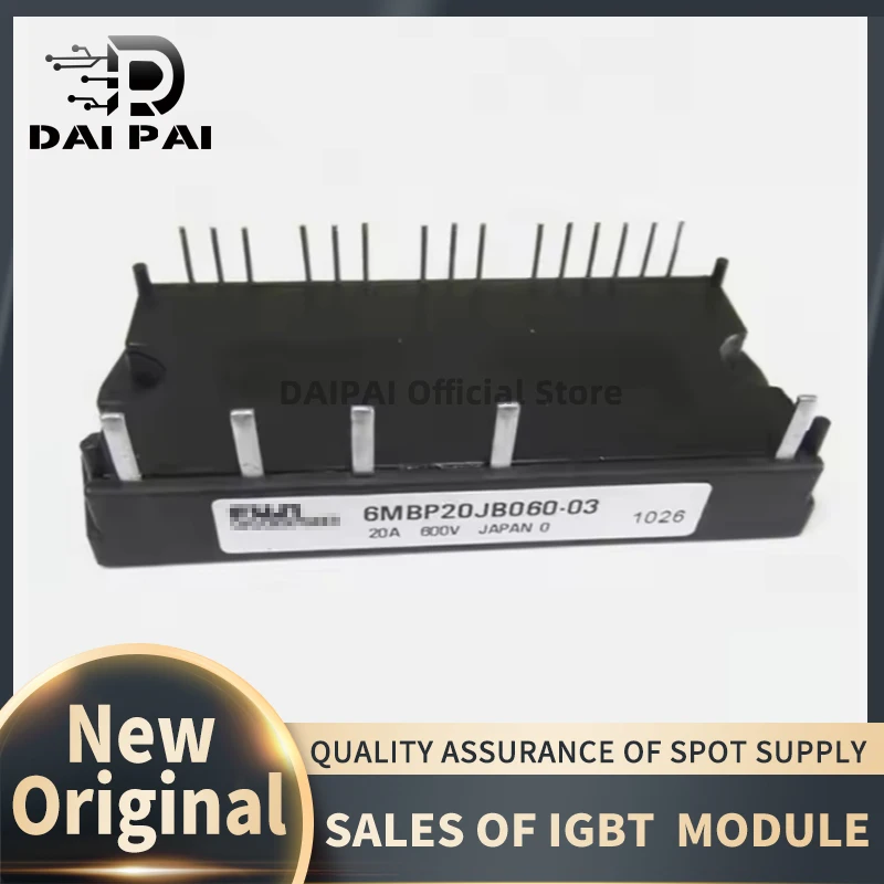 6MBP15JB060 6MBP20JB060 6MBP15JB060-03 6MBP20JB060-03 Módulo IGBT Nuevo Original