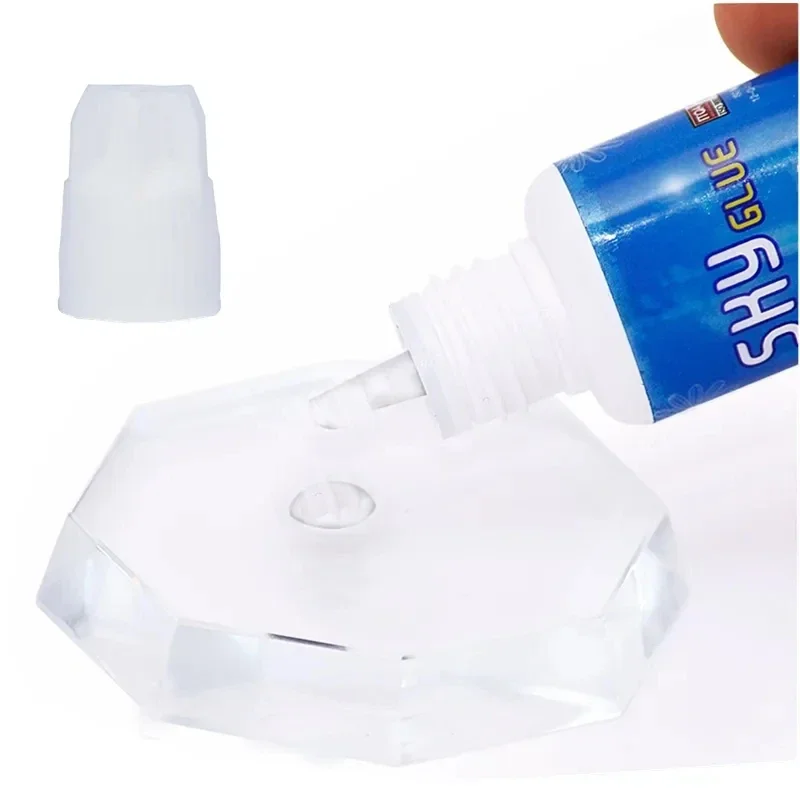 Pegamento para pestañas Original Corea Sky S +, adhesivo negro para mujer 1-2S, zona de cielo de secado rápido, pegamento fuerte para extensión de pestañas, herramientas de maquillaje, 5/10 Uds.