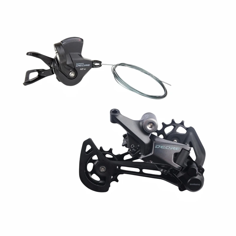 SHIMANO DEORE SL-M6100 derecha RD-M6100 SGS 12 velocidades Shifter desviador trasero Original para bicicletas de montaña MTB piezas de conducción