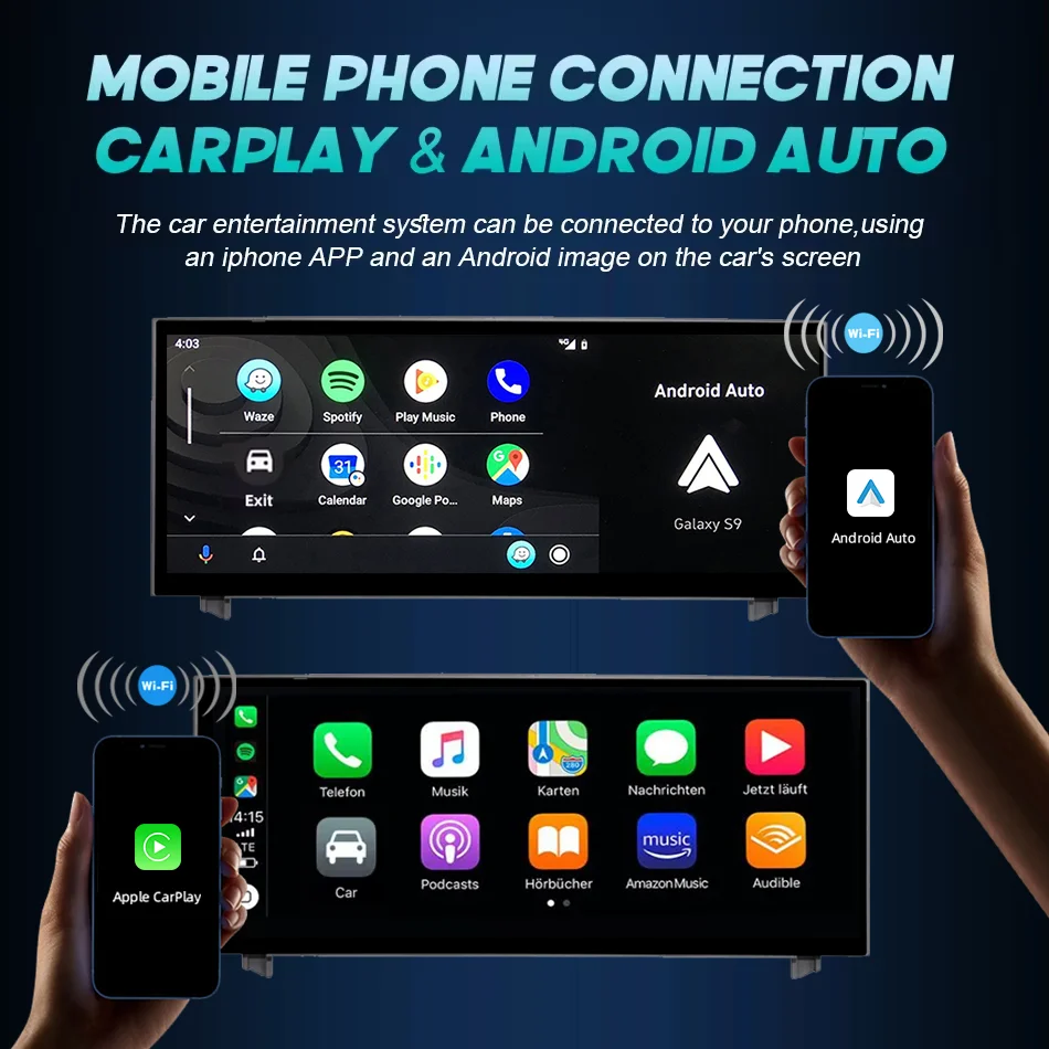 Radio Auto con Carplay Inalámbrico Nunoo Android 14 para Lexus IS RC 200 250 300 350 200t 300h Reproductor Multimedia Navegación GPS DSP